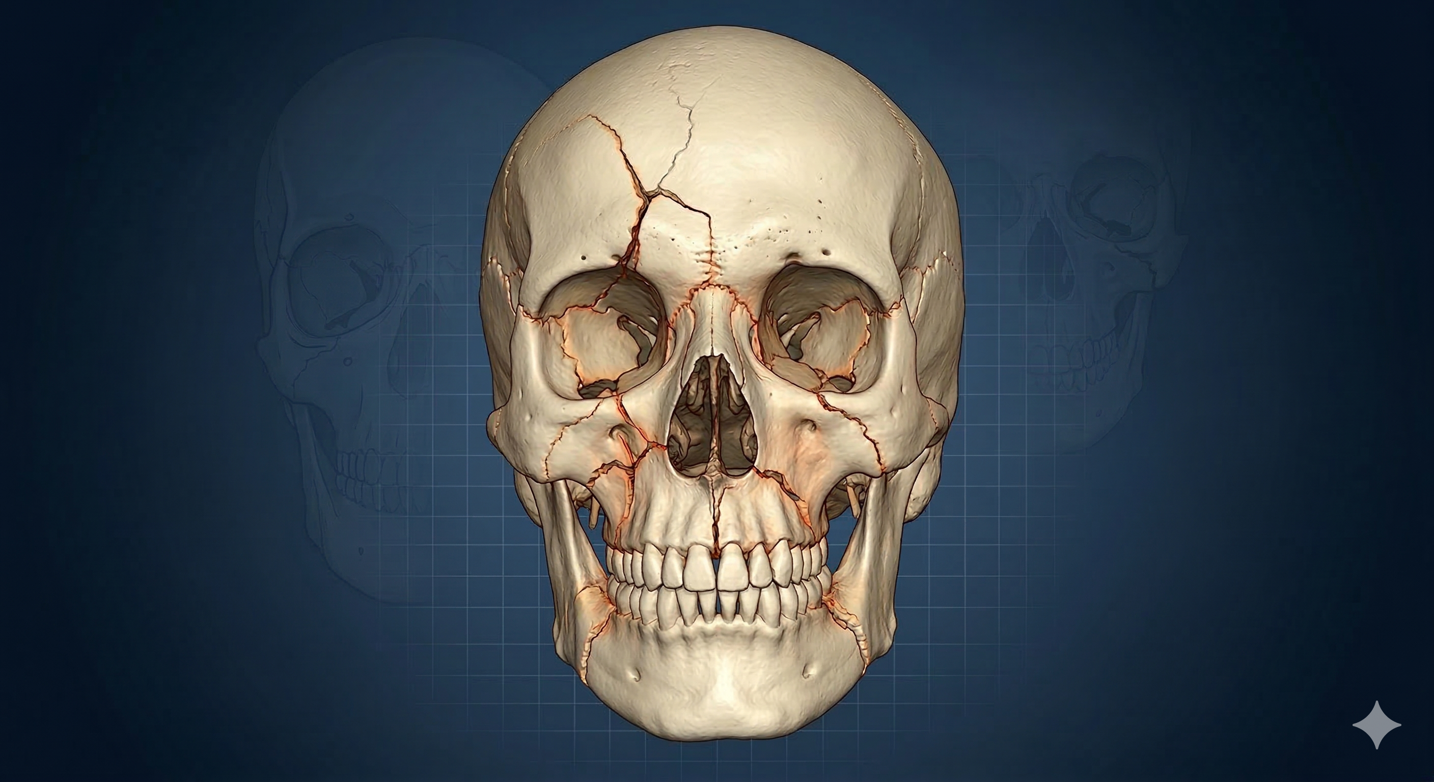 Panfacial fracture pre-operative presentation
