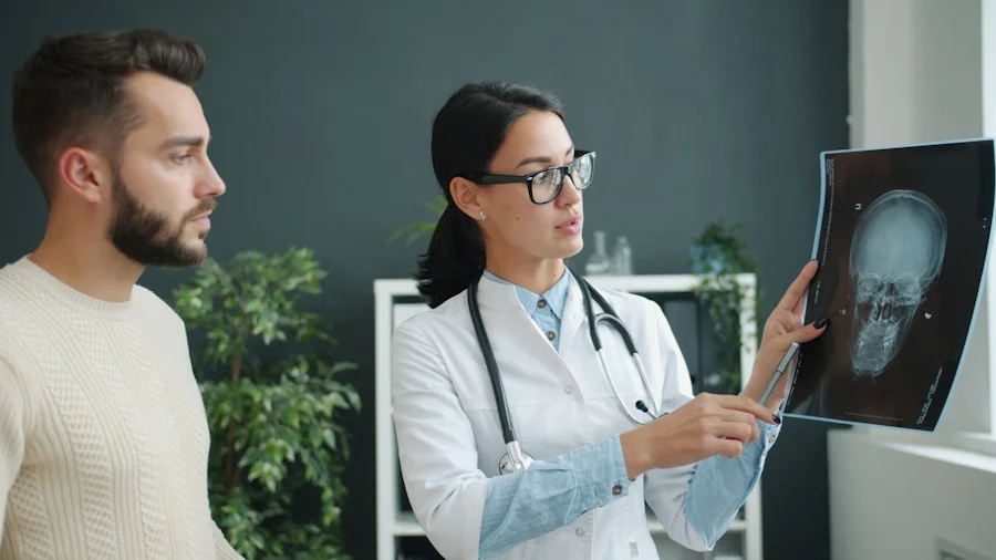 Doctor-patient consultation at The Maxillofacial Clinic